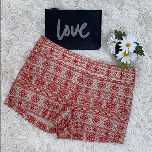 🎉HP🎉 Loft Shorts 💗 Tan & Orange